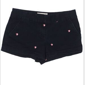 💙 J. Crew Critter Shorts - Navy with Pink Turtles